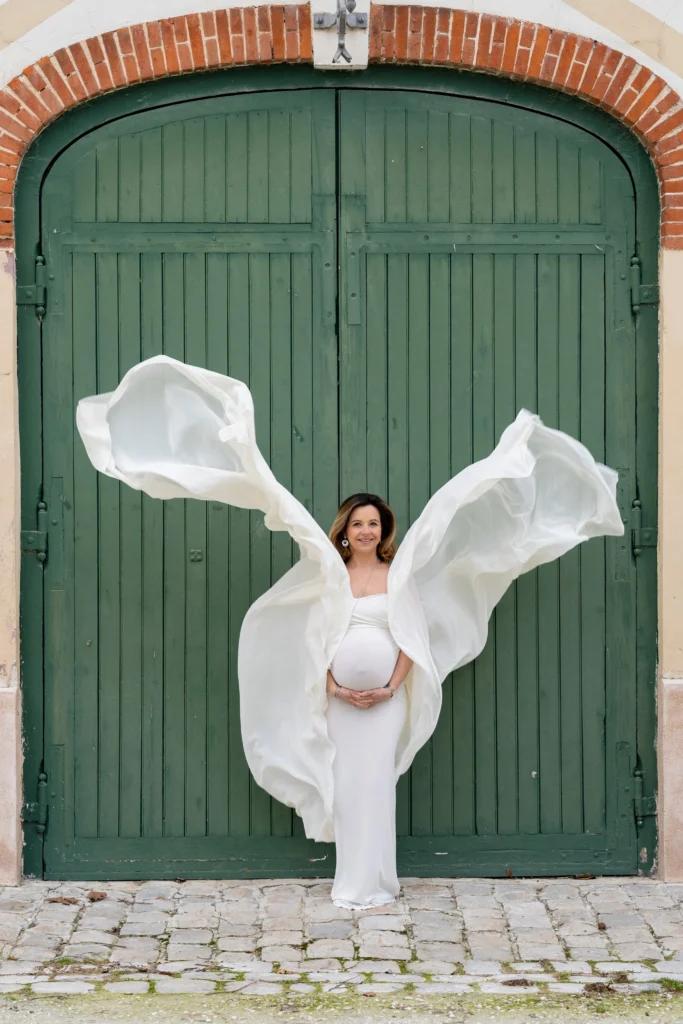 photographe grossesse extérieur Tours Esvres Indre et Loire.