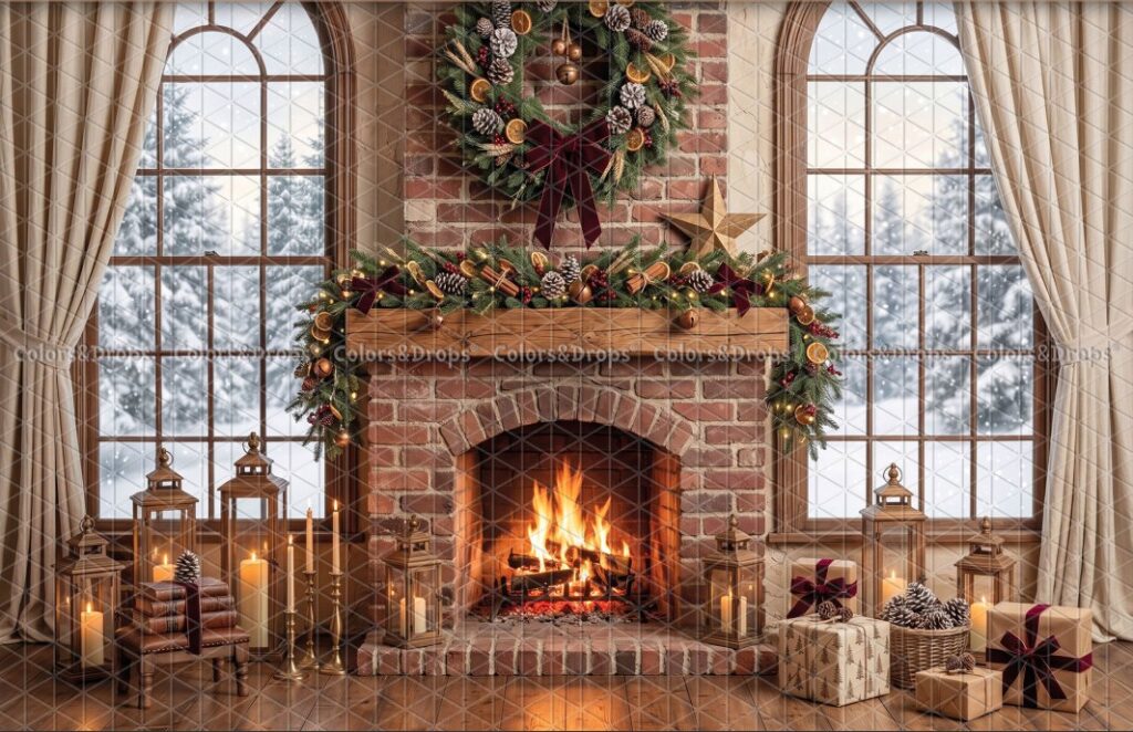 Fond noel 2026